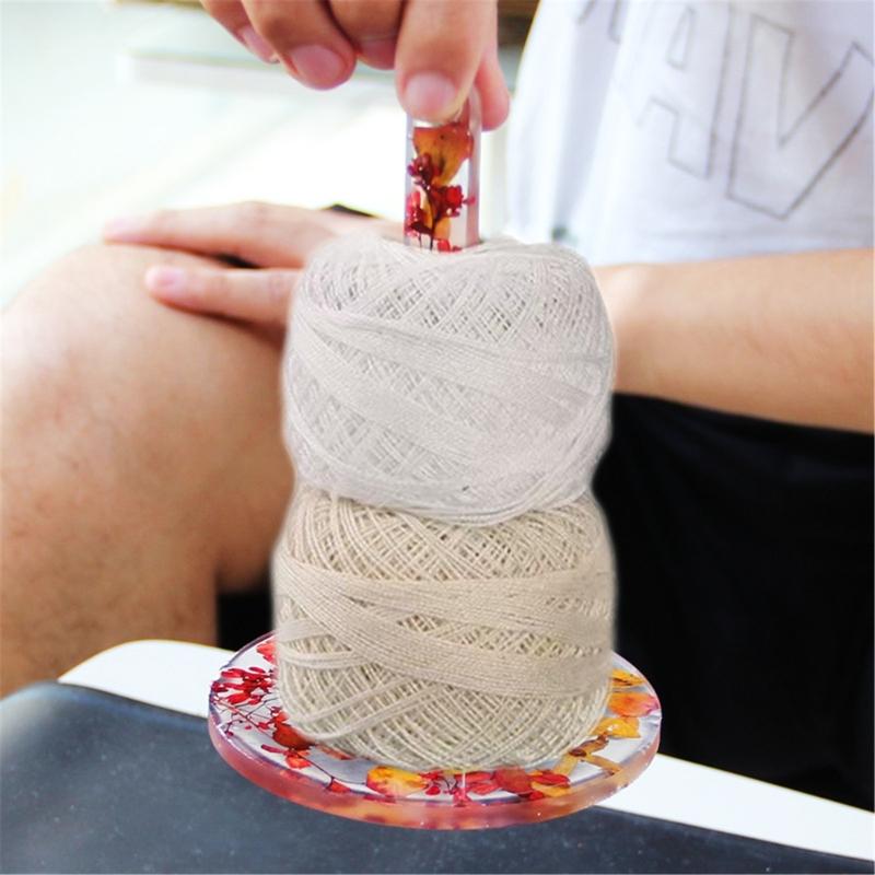 Portable Wrist Yarn Support Mold for Crafting Supplies Flexible Size Fits All Fashion Accessory for Knitters Daily Use