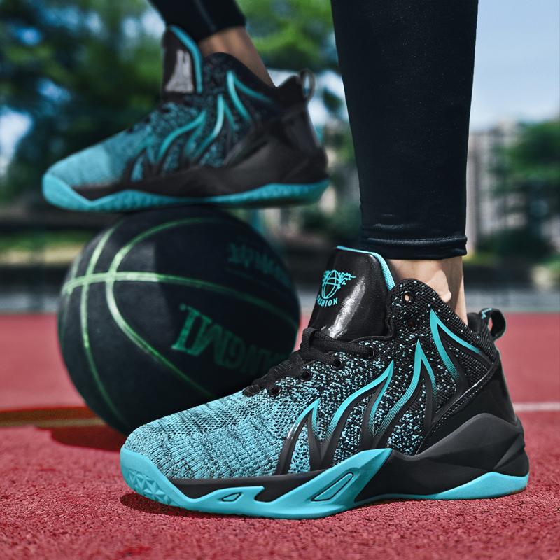 Fashion Men's Basketball Shoes Cushioned Sneaker Fashion Train Athletes High Quality Sport Shoes Comfortable Footwear Casual Sneakers 48