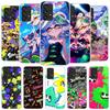 Game S-Splatoons Phone Case For Samsung Galaxy A12 A22 A32 A52 A72 A02S Phone Case Note 20 Ultra 10 S10 Plus A51 A71 A50S A20S A