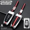 2/3/4/5Bt Metal Car Key Cover Fob Case Shell For Ford Edge Fusion Mustang Explorer F150 F250 F350 Ecosport Mondeo Mustang Ranger