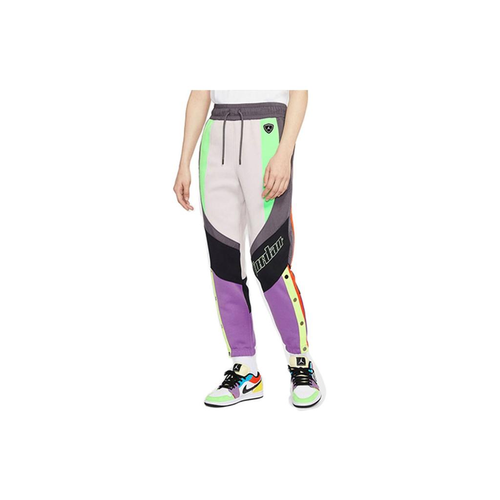 Jordan Moto Colorblock Running Joggers Women Bottoms Multicolor CV7658-055