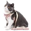 Z Pet Chest Strap Leather Amoy Traction Rope I-shaped Strap Bow Korean Version Cat Supplies Cat Traction