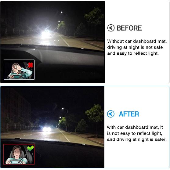 Autorder  Fit For Dashboard Cover Mat For -2025 2026 Chevrolet Trailblazer Accessories Dash Mat Flannel Nonslip Dash Cover Sunshade Glare UV Rays