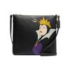 New Disney, Collaboration Rowan Pebbled Leather File Bag, Shoulder Bag, Crossbody Bag Medium Women's Black CC154-IMA47