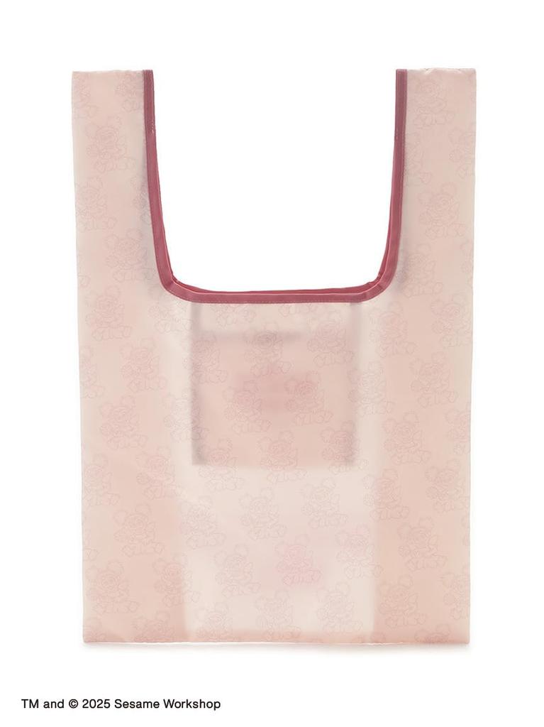 Sesame Street Market Two-Color Sketch Art Eco Bag SSMUGB253201 Women's Pink