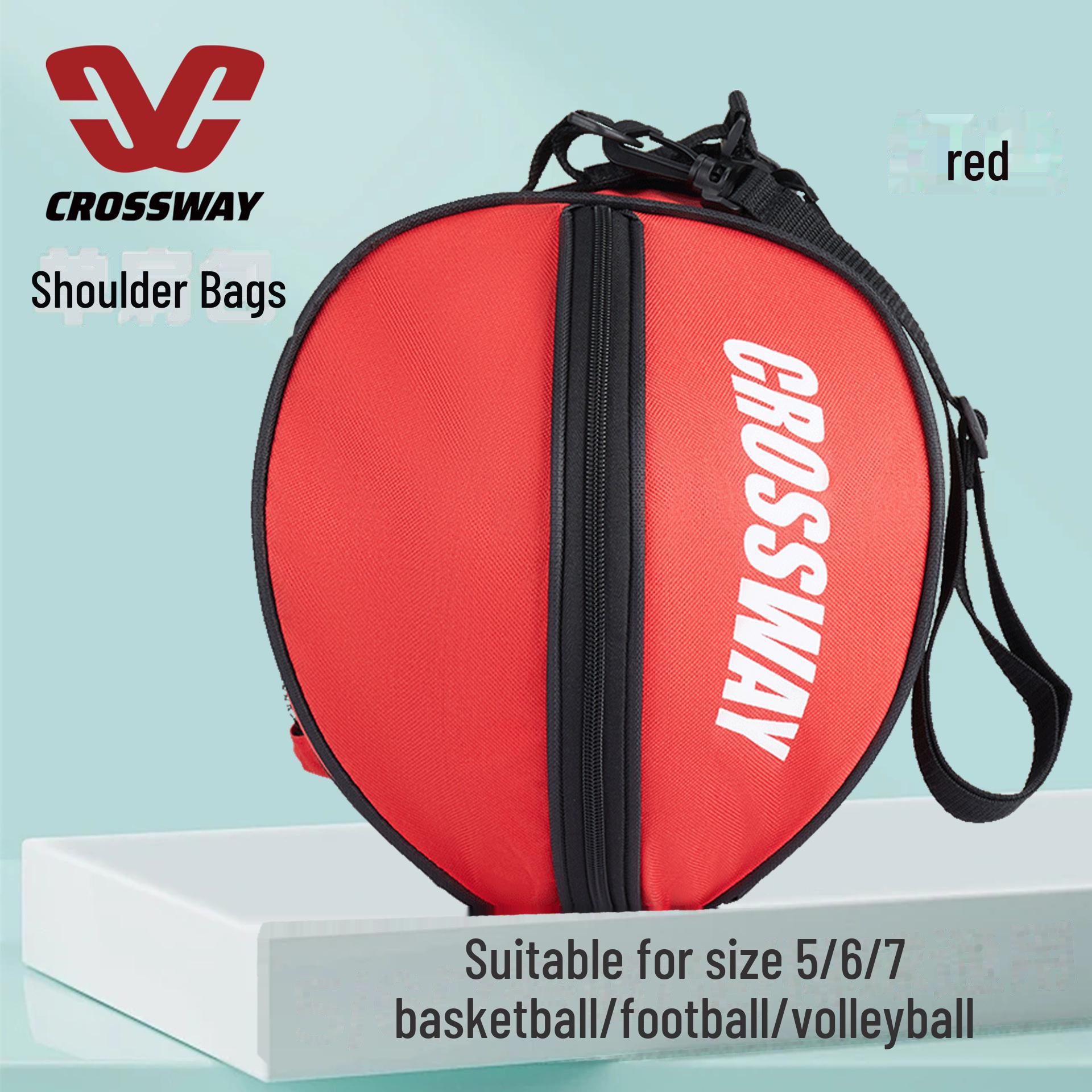 

Спортивный рюкзак Crossway Oxford Cloth для хранения баскетбольных и футбольных принадлежностей Compatible with Size 5/6/7 Balls