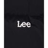 Lee Korean Style Stand Collar Letter Double Zipper Short Down Jacket Unisex Jacket LE2504DP01BK
