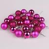 24 Pcs/Set Decorative Xmas Bauble Delicate Balls Decorations Xmas Tree Pendants