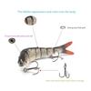 Multi - Jointed  Swimbait  Lures - Slow Sinking Crank Bait with Bionic Design for  Fresh / Saltwater  Trout  Bass Fishing