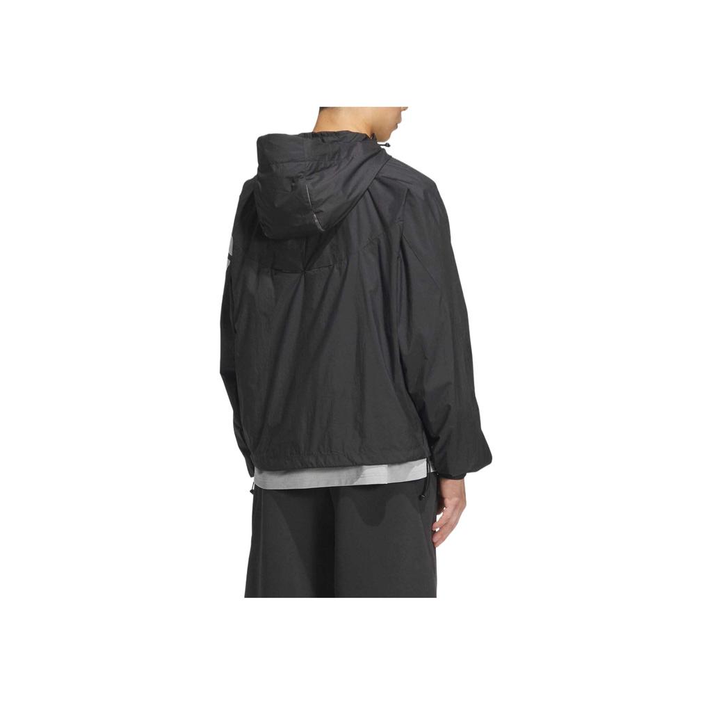 Adidas Future Style Breathable Comfortable Soft Skin-Friendly Jacket Men Jacket Carbon-Black JM6234