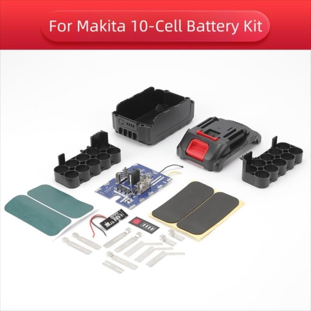 20 Cell 18650 Lithium Battery Lithium Ion 36V Battery Kit For Makita Battery Case  Power Tools