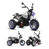 Kinder Elektro-Motorrad Dreiräder Dual Drive Kinderauto mit Fernbedienung Bluetooth Musik LED-Licht