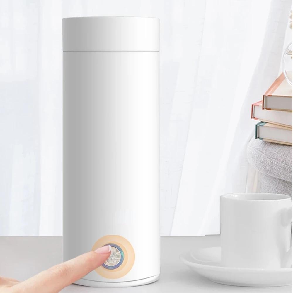 Přenosná konvice Udržování tepla Automatická Domácí Cestovní Studentská Malý Elektrický Ohřev Otevřený Hrnek na Vodu Elektrický Hrnek