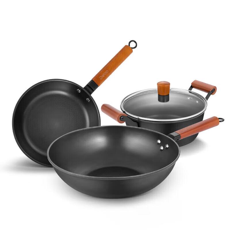 Debo Franklin Non-stick 3-Piece Cookware Set