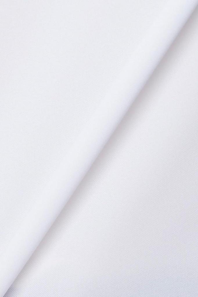 Blouse Dress Shirt Completely Stretch Super Quick Drying Neat Recruitment Office Short Sleeve Plain White Regular Collar Size 15 [i-Shirt] i-Shirt