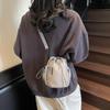 Mini canvas bag female tide brand mobile phone bag leisure sports travel messenger small bucket bag