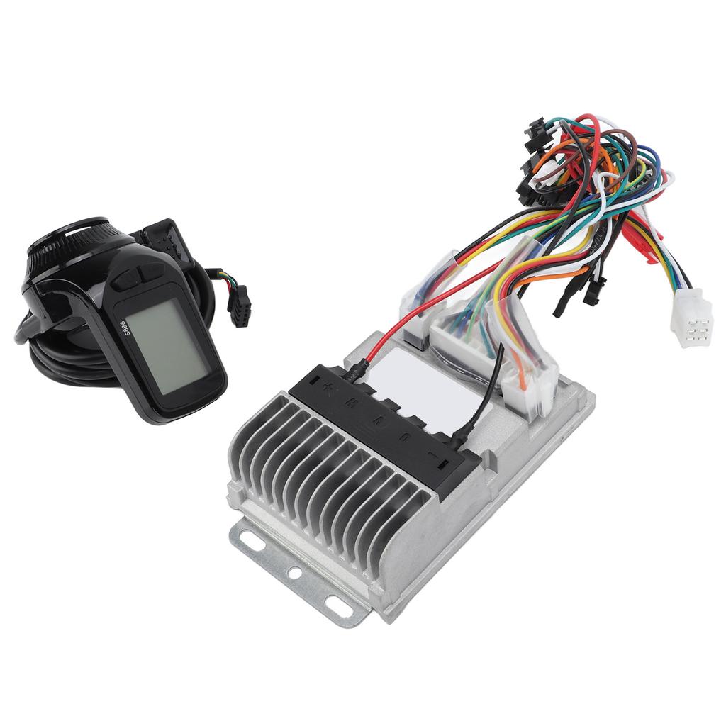 48V 60V 500W Sine Wave Brushless Controller Kit 3 Modes Scooter Brushless Controller with LCD