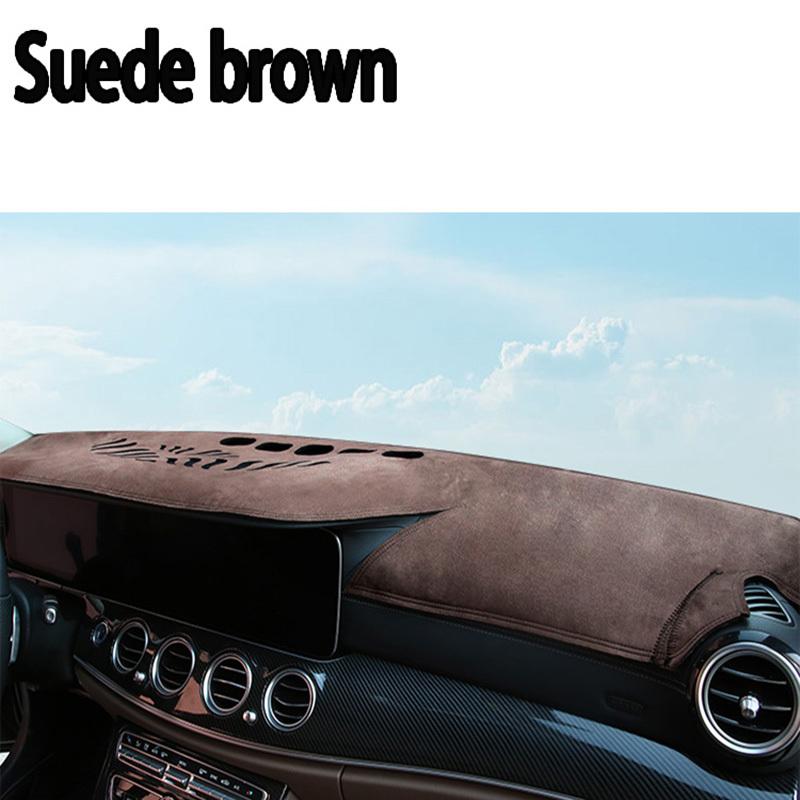 For Mercedes-Benz S-Class S 2014- W222 S600 Dashmat Dashboard Cover Trument Panel Sunscreen Pad Dash Mat Ornaments