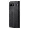 For OnePlus Nord 4 Case Jeans Cloth Texture Anti-Scratch Leather Stand Phone Cover