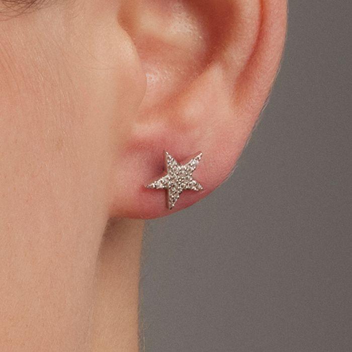 Boucles d'oreilles - LUXENTER - Leilda - Argent 925 - Zircon Cubique - Plaqué Rhodium