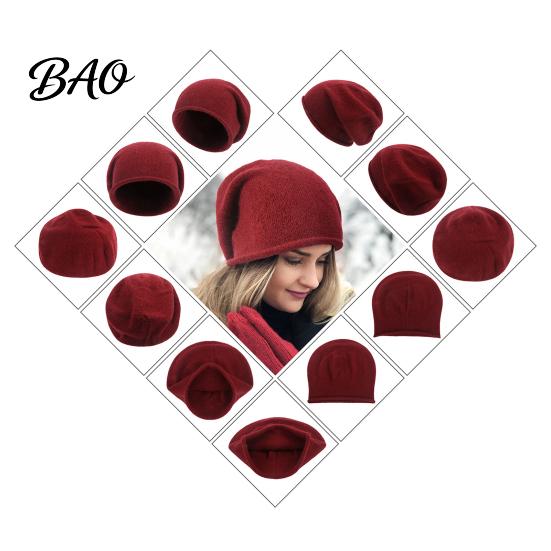 Lightweight Casual Beanies for Daily Wear Slouchy Knitted Hat, Women Men Warm Autumn Winter Soft Cozy Elastic Caps Comfortable Fit Ski Cap,