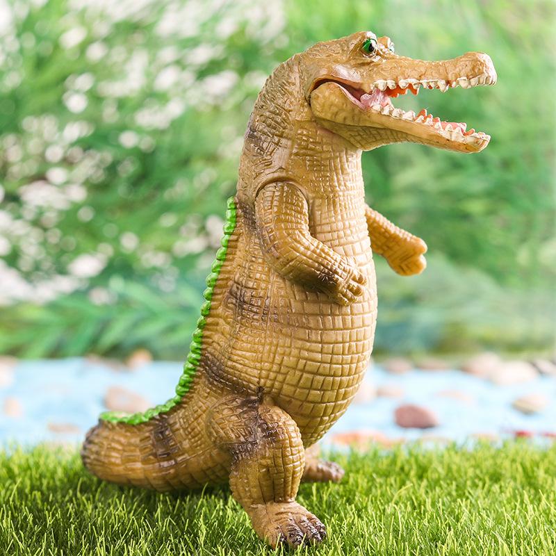 Educational Wild Crocodile Simulation Model - Zoo Gift for Kids