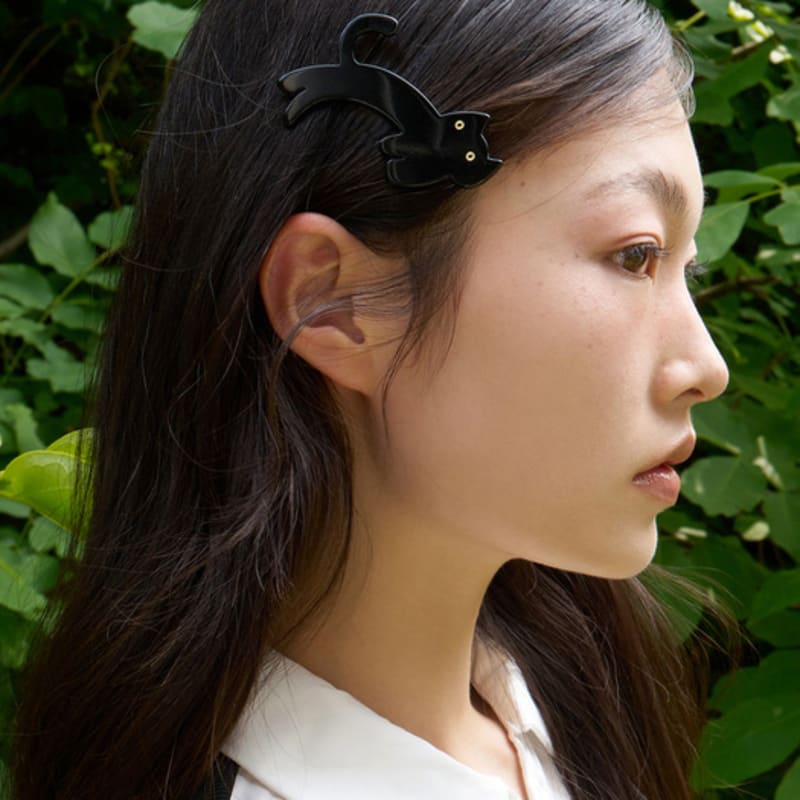 FANTASTIC PLANET Night Cat Hair Pin (3colors)