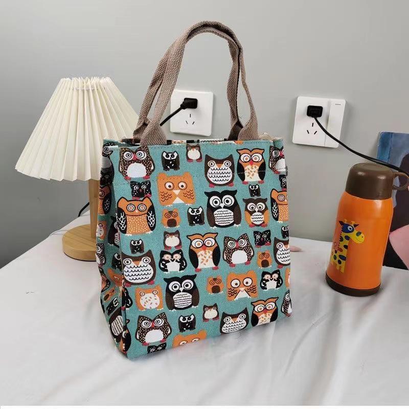 

Chic Influencer Canvas Tote: Work, Lunch, Outing & Mommy Bag