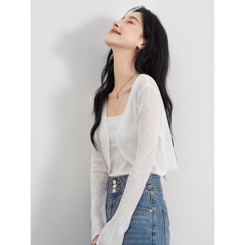 Women's Loose Thin Knit Cardigan