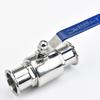 304 Stainless Steel Quick Clamp Ball Valve