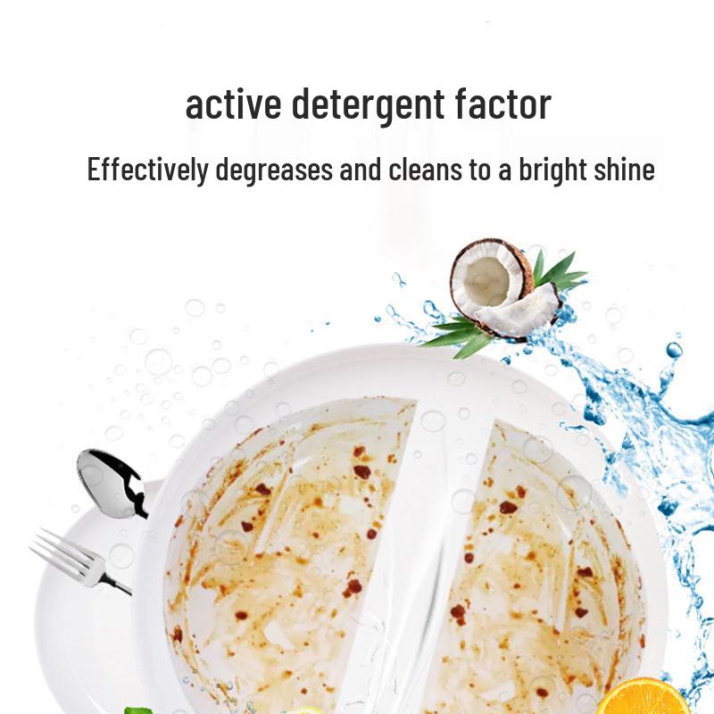 Plant-Based Dish Soap: Food-Grade, Mild, Betaine Formula for Fruits, Veggies, Tableware. Gentle on Hands, Tough on Grease & Stains. Standard Size