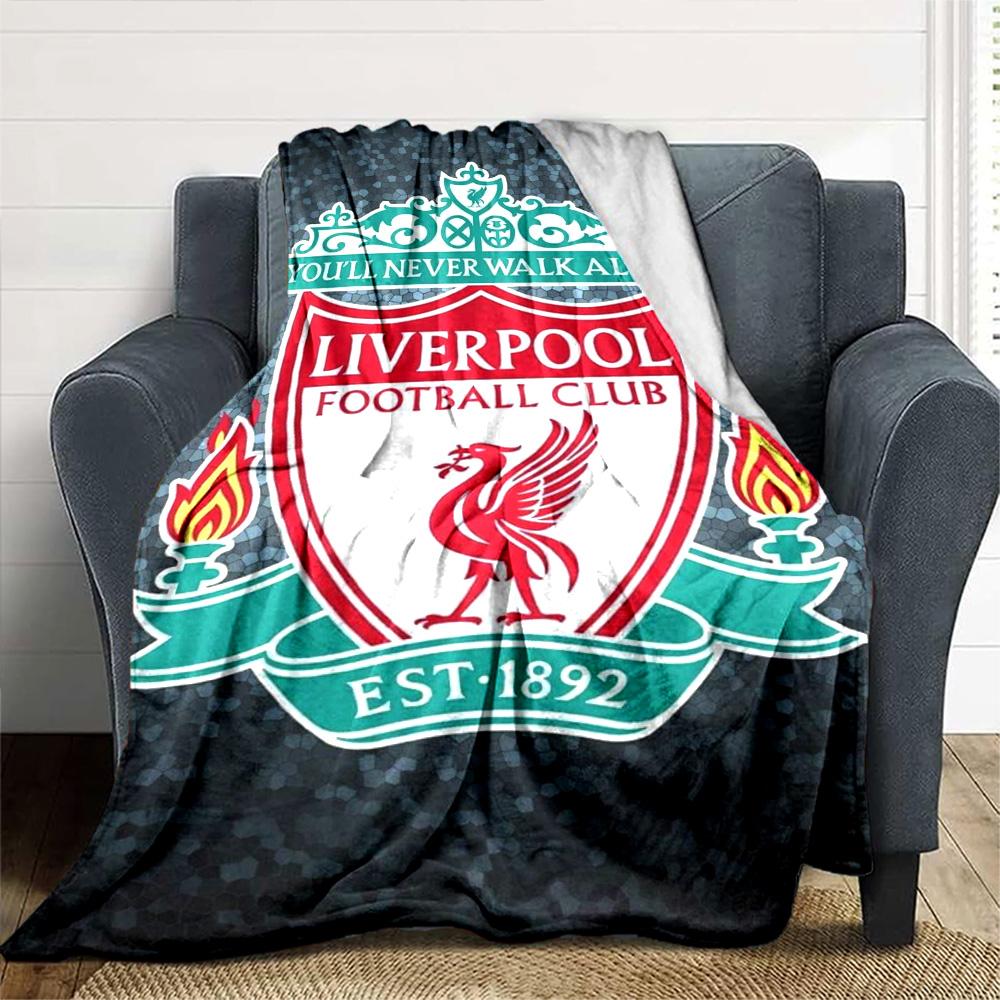 Liverpool Blanket Soft Warm Cozy Perfect for Office Couch Chair for All Seasons Digital Print Ideal Gift for Friends Family Couples Picnic