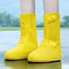 Anti Slip Breathable Rainshoe Cover Silicone Waterproof Rainboots Thickened Outdoor Hiking Travel Wear Resistant Repeatedly Used