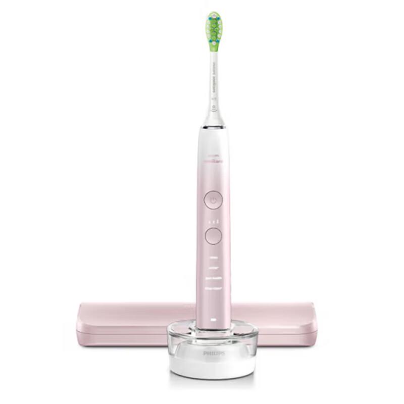 

Philips DiamondClean 9 Series Sonic Electric Toothbrush, HX9911/68 Cherry Blossom Pink