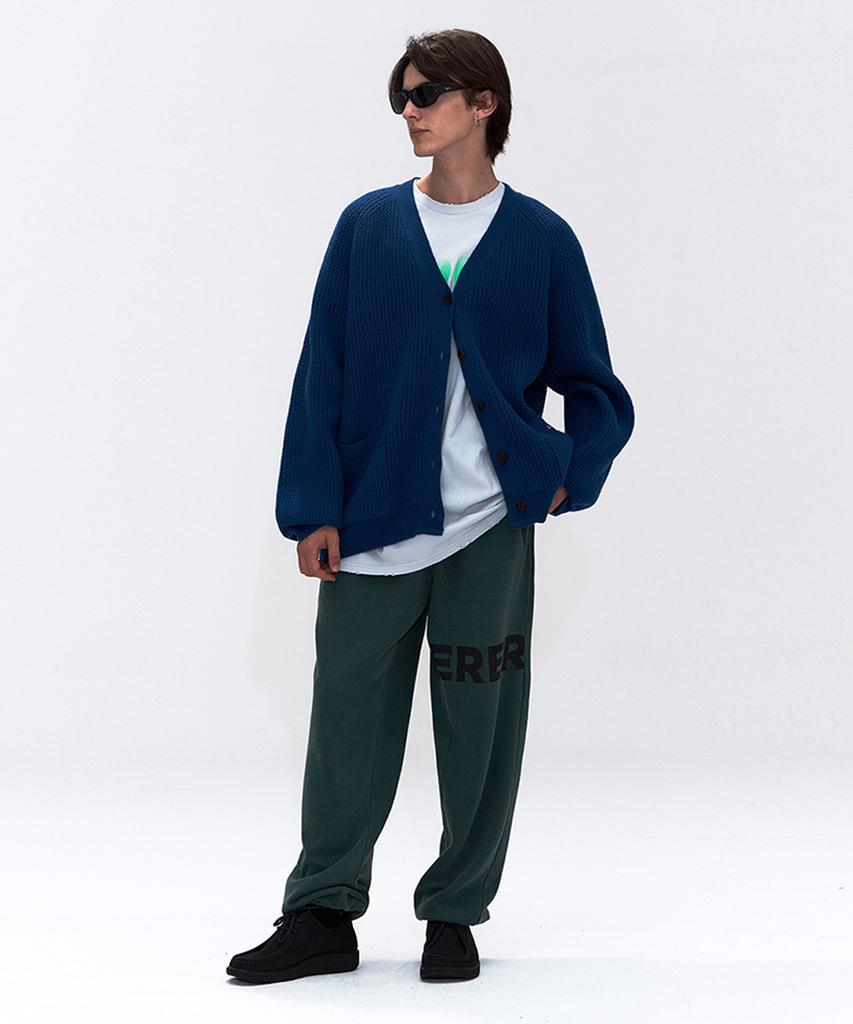 ERER [Un] Erer Sweat Joggers Pants Green