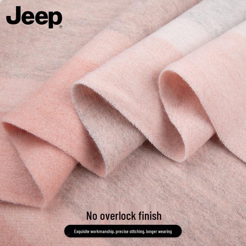 JEEP Women's Pure Wool Autumn Winter Shawl