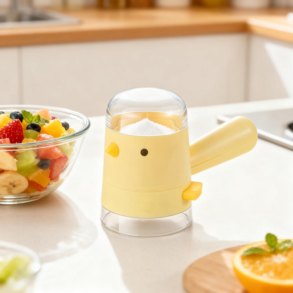 Pepper Shaker, 3 Oz Refillable Dispenser, Cute Kitchen Accessory, Small Seasoning Jar For Cooking Use, Decorative And Functional