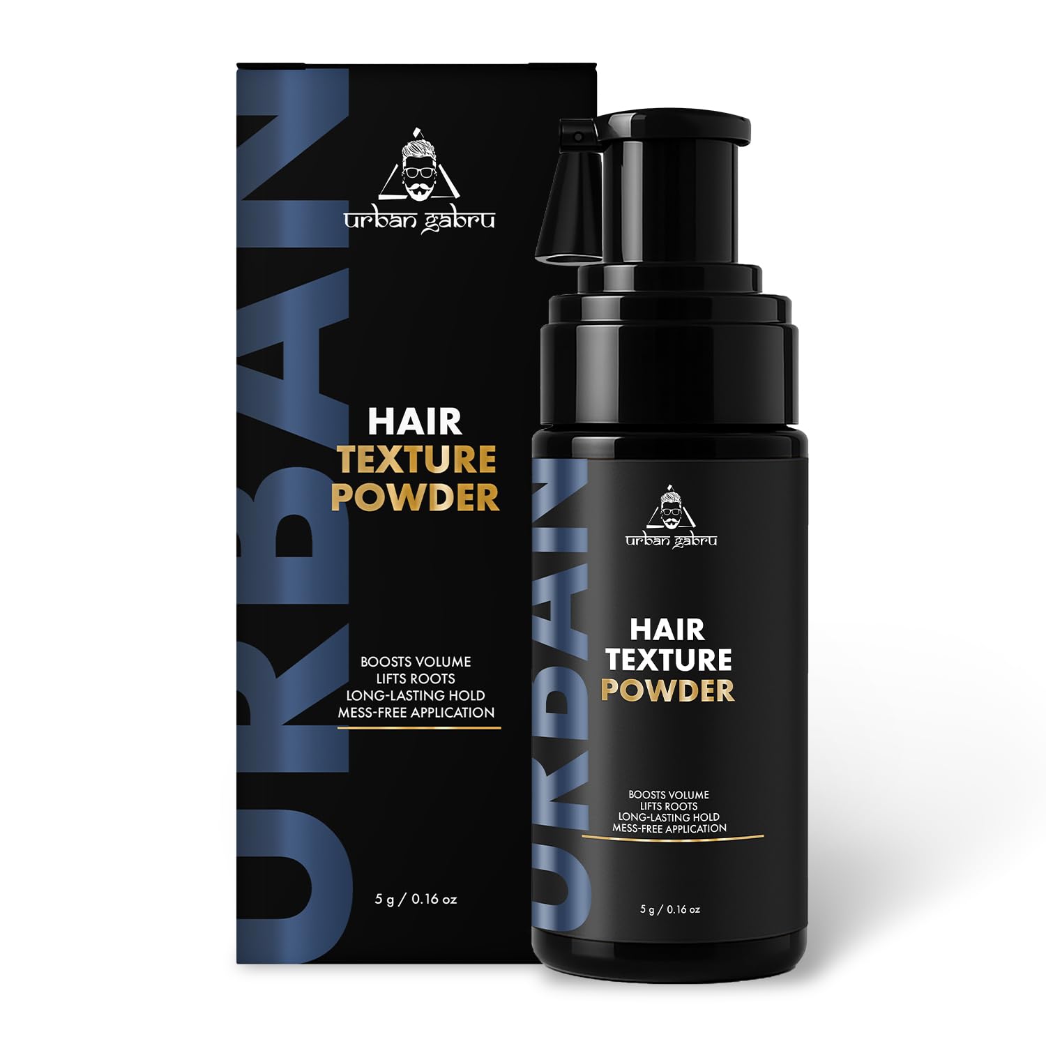 

Hair Texture Powder for Men | 100% Natural Based, Talc-Free Volumizing Styling Powder | Natural Finish, high volume, Strong Hold, No Residue | 5g 5g