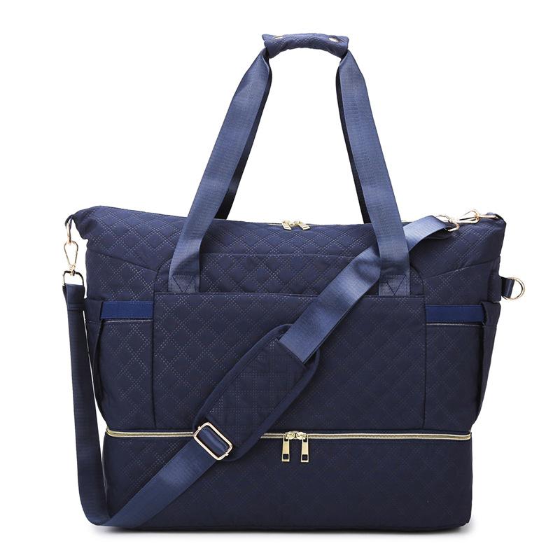 Multifunctional and Practical Model, Portable Travel Bag with and Wet Separation, Including Thermal Insulation Bag, Fitness Bag Can Cover the Tie Rod.