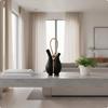 Modern Handle Vase Creative Decoration Flower Holder for Living Room
