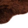 Faux Sheepskin Rug 60x90 Cm Brown