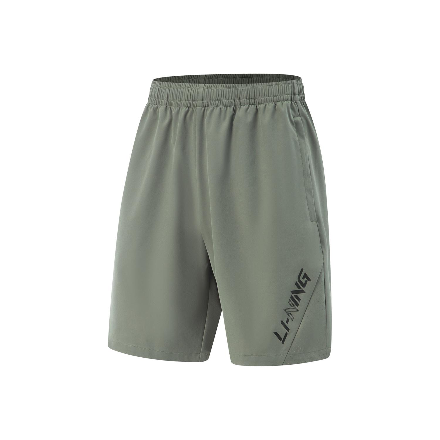 

Li-Ning Серия Фитнес Повседневные Минималистичные Шорты Спортивные На Шнуровке Мужские Шорты Луо-Ян-Зеленый AKSV665-3 S