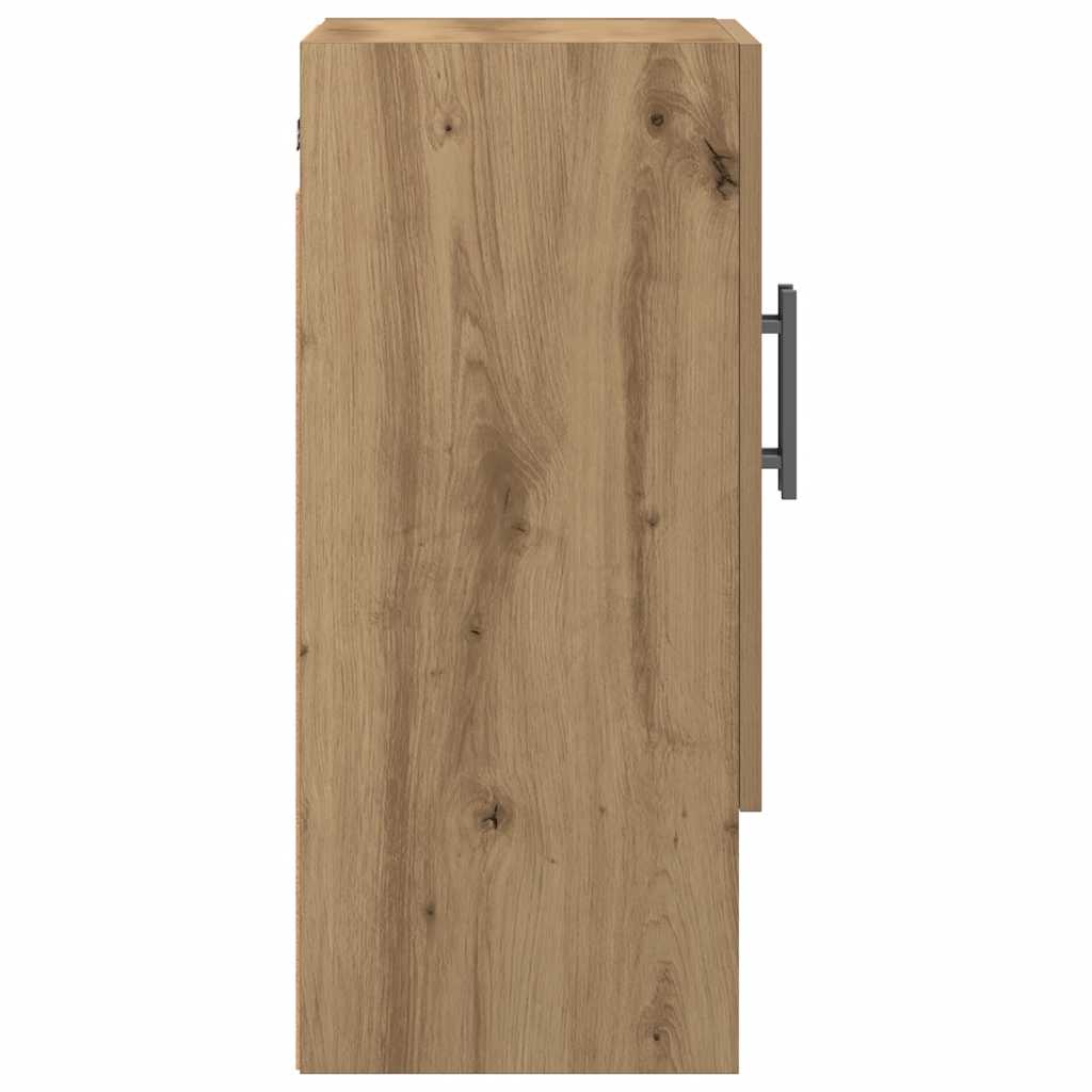 Wall Cabinet Artisan Oak 60x31x70 Cm Engineered Wood