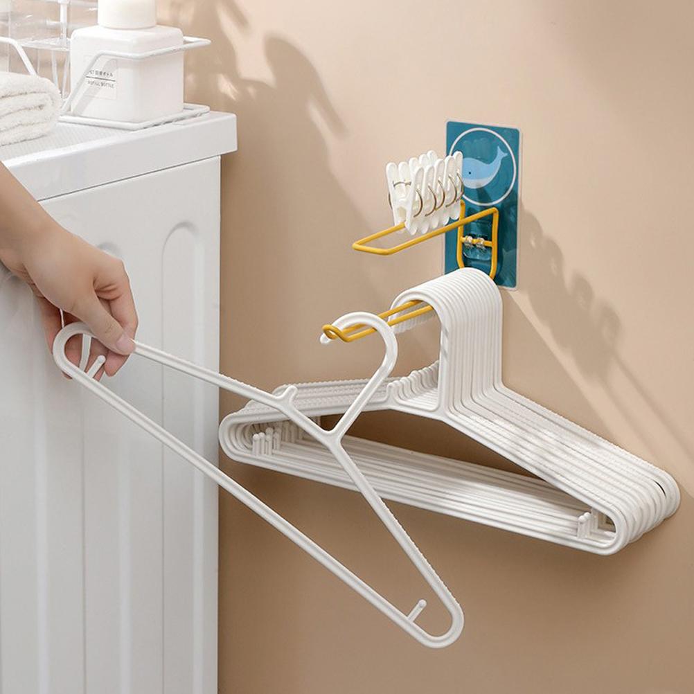 Multifunctional Wall Storage Hook Punch Free Waterproof Hanger Traceless with Cartoon Patterns for Bathroom Kitchen