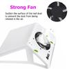 220V 50-60Hz 65W Strong Adjustable Speed Collector For Nail Dust Fan Vacuum Cleaner For Manicure Tool Vacuum Suction Nail Art Equipment Tool