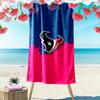 Houston Texans Print Beach Towel, Large Soft Quick Dry Towel for Beach Camping Swimming