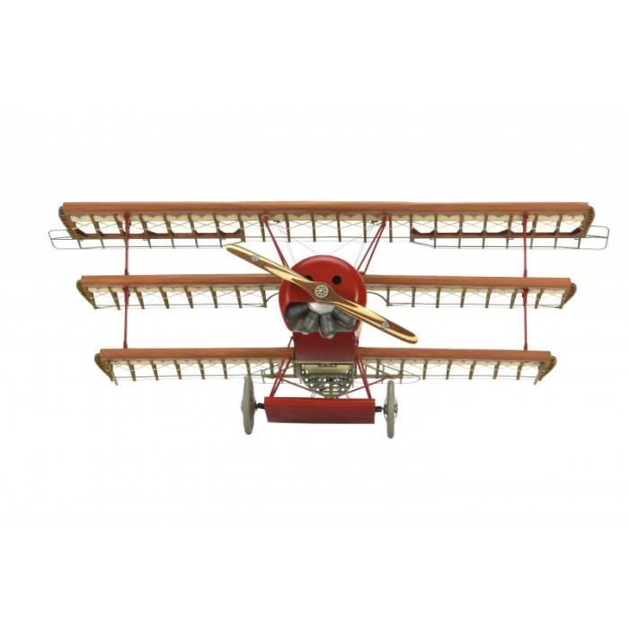 Maquette En Bois - ARTESANÍA LATINA - Fokker Dr.I Triplan - Bois Et Métal - 1/16 - À Partir De 14 Ans