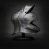 Close Helmet with Sparrow’s Beak Visor 16th Century Knight Armor Gothic Medieval Helmet with Stand  SCA LARP Reenactment Gear Steel Helmet Gift