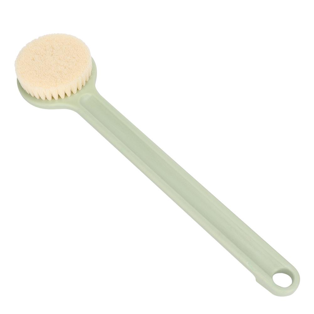 Handle Soft Hair Bath Brush Skin   Clning Exfoliating Body Scrubber Shower Brush