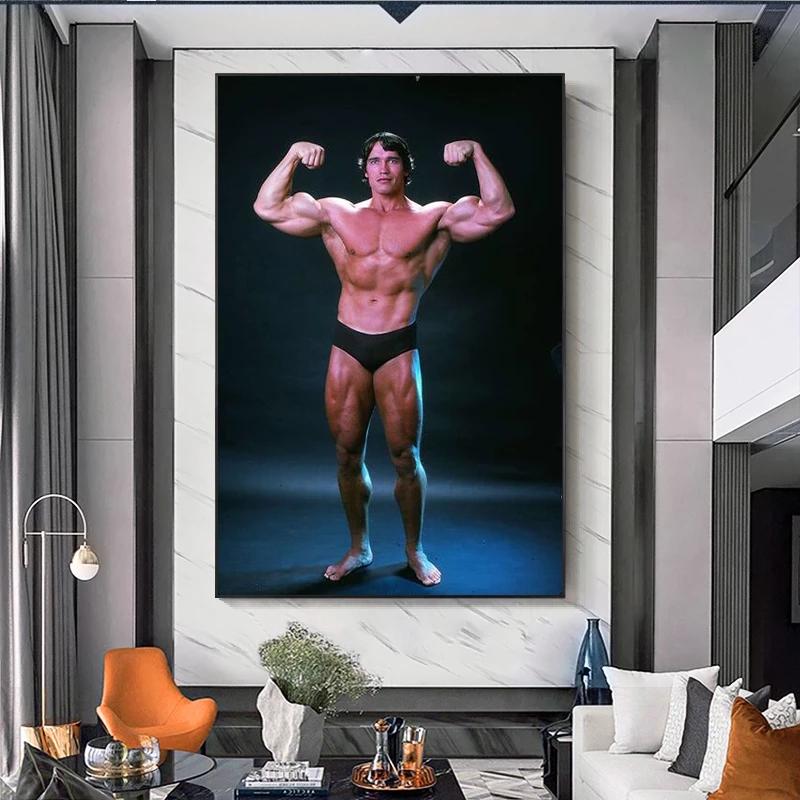 Fitness Sports Canvas Painting Bodybuilding Motivational Posters and Prints Wall Art Picture for Living Room Home Decor Cuadros
